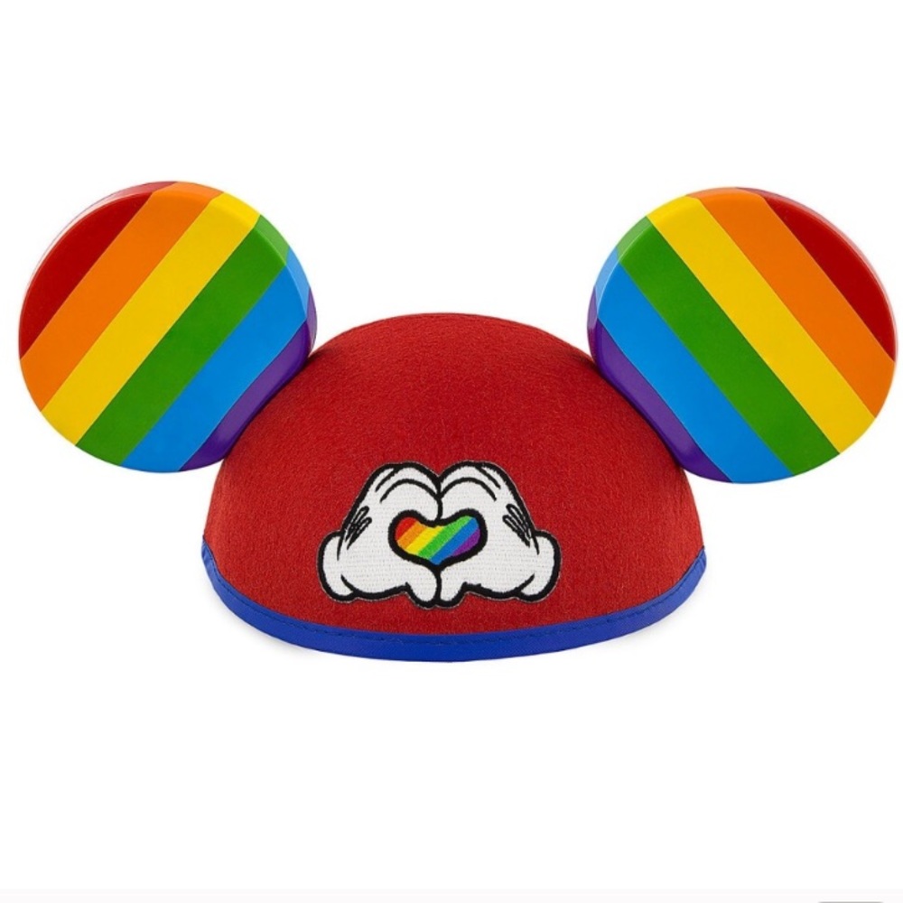 NWT Disney Parks Mickey Ears GAY PRIDE